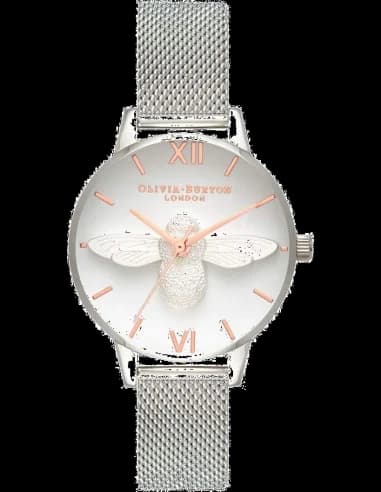 Montre Olivia Burton Abeille 3D OB16AM146 Maille milanaise