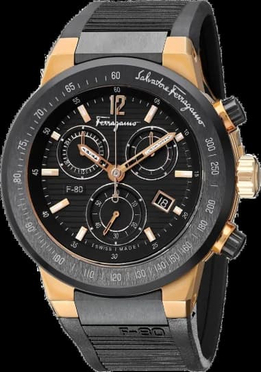 Montre Homme Salvatore Ferragamo F-80 F55LCQ75909S113 Noir