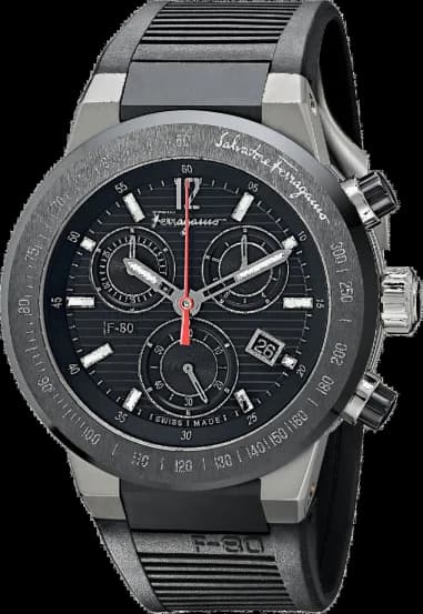 Montre Homme Salvatore Ferragamo F-80 F55LCQ78909S113 Noir
