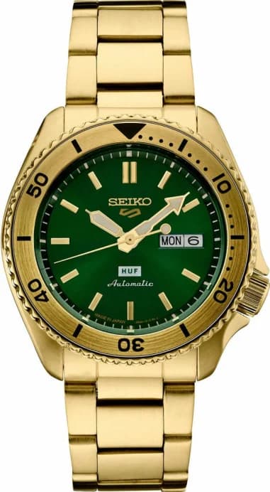Montre Homme Seiko 5 Sports HUF SRPJ20 automatique cadran vert