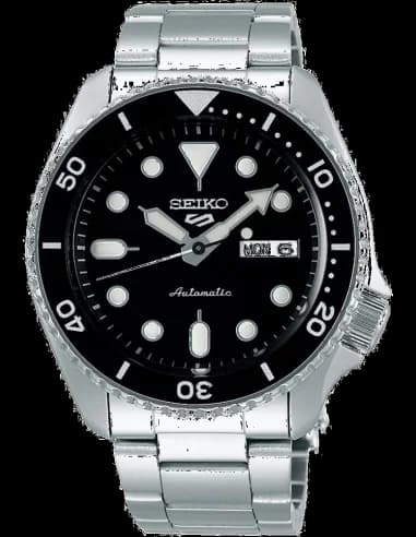 Montre Homme Seiko SRPD55K1 Automatique Acier Cadran Noir