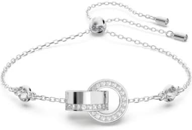 Swarovski Hollow White Rhodium-Plated Bracelet