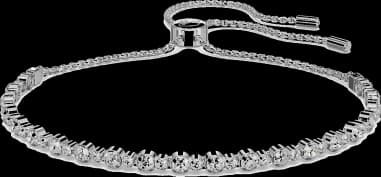 Bracelet Swarovski Subtil 5465384 Plaqué Rhodium cristaux blancs