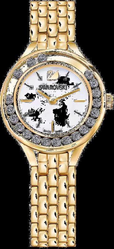 Swarovski 5242895 Yellow Gold Stainless Steel Mother-of-Pearl Dial Women's Watch