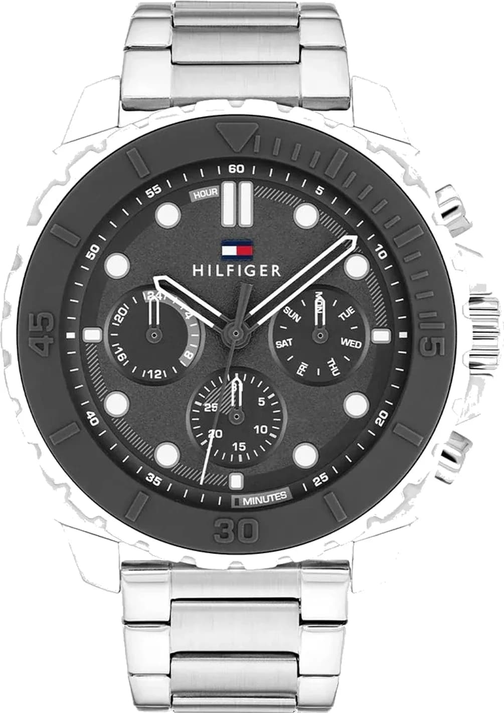 Tommy Hilfiger Morgan 1710689 Grey Dial Stainless Steel Men's Watch