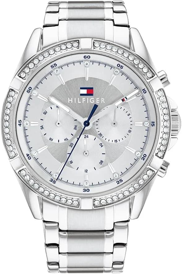Tommy Hilfiger Kenzie 1782557 Silver Dial Stainless Steel Women's Watch