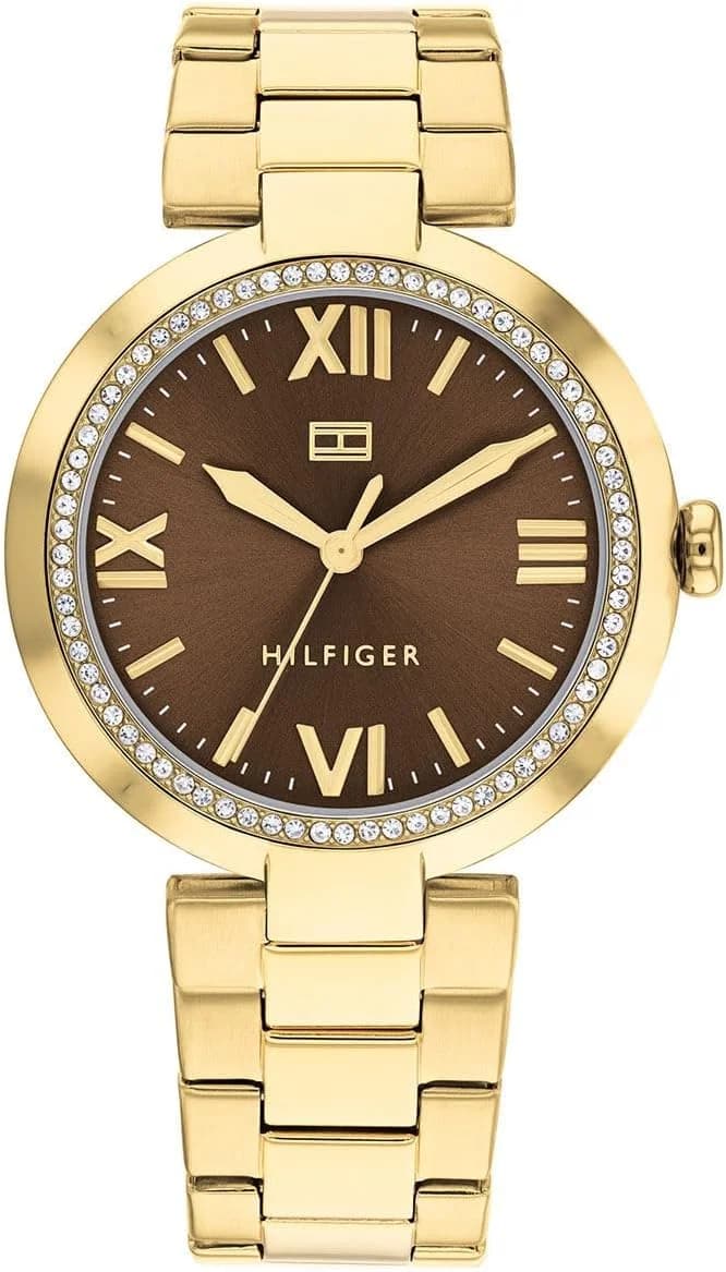 Tommy Hilfiger Alice 1782631 Brown Dial Stainless Steel Women's Watch