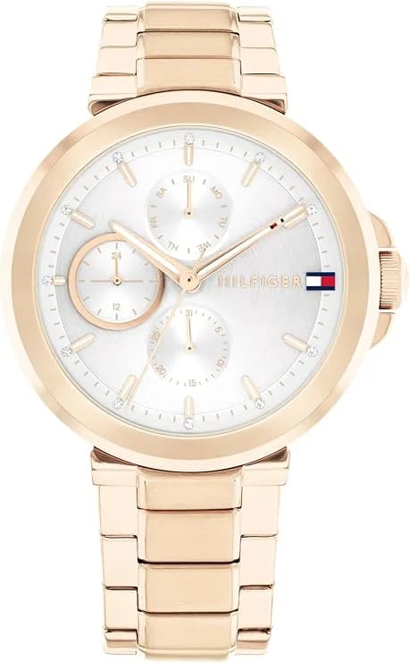 Tommy Hilfiger Lori 1782756 Silver Dial Stainless Steel Women's Watch