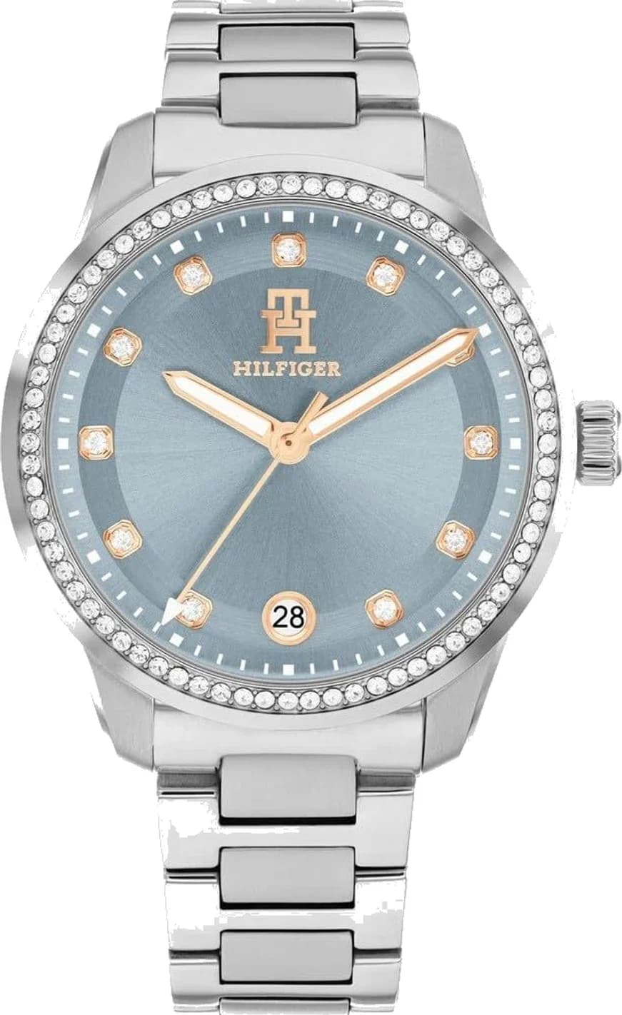 Tommy Hilfiger TH85 1782795 Blue Dial Stainless Steel Women's Watch