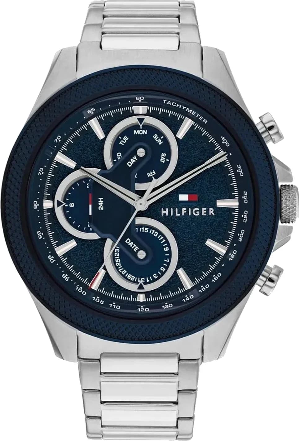 Tommy Hilfiger Clark 1792080 Blue Dial Stainless Steel Men's Watch