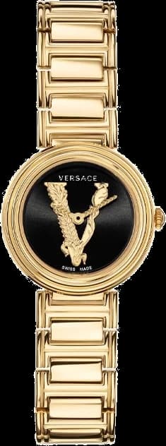 Versace VET300121 Virtus Mini Polished Stainless Steel Men's Watch