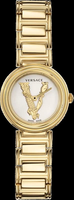 Versace Virtus Mini VET300221 Gold Stainless Steel Women's Watch