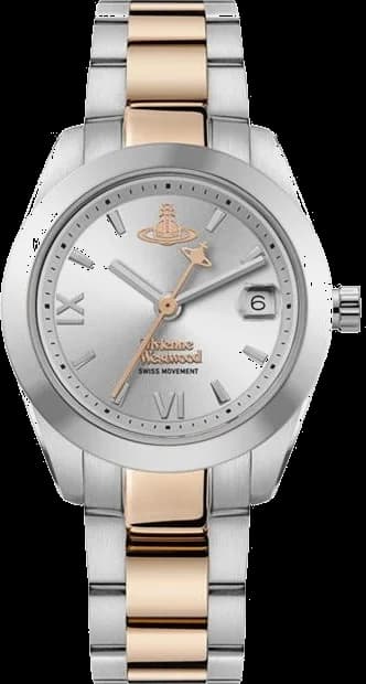 Vivienne Westwood VV292SLSR Two-Tone Stainless Steel Silver Dial Women's Watch